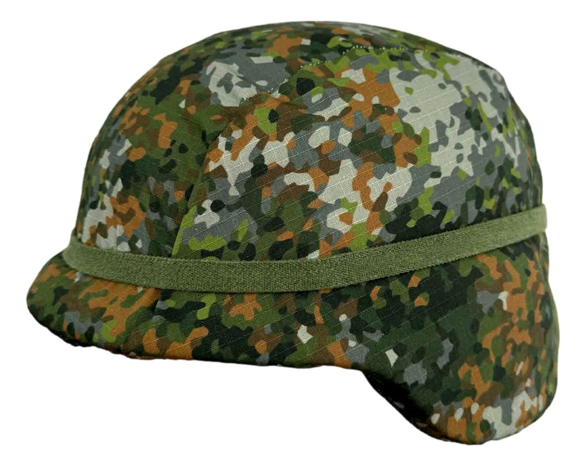 Mike's Militaria Dutch NFP (Green) Camo Helmet Cover