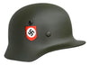WW2 German M35 Double Decal Police Helmet- Repro
