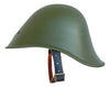 WW2 Romanian M39 Steel Helmet With Front Badge - Restored
