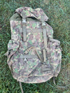 Romanian M2017 90 Liter Camo Rucksack- Used