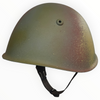 WW2 Italian M33 Helmet, Restored with Gothic Line Camo Paint. Size 58cm