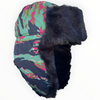 Mike's Militaria "Miami" Tiger Stripe Camo Ushanka Winter Fur Hat