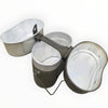Austrian Bundesheer 3 Piece Aluminum Mess Kit- Used