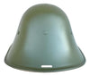 WW2 Romanian M39 Steel Helmet With Front Badge - Restored