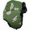 Mike's Militaria Soviet "Berezka" KLMK Camo Ushanka Winter Fur Hat