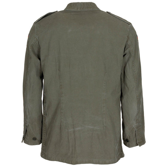 German Bundeswehr OD Moleskin Field Jacket- Used