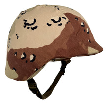  U.S. 6 Color Desert "Chocolate Chip" PASGT Helmet Cover- Unissued, Size Med/Large