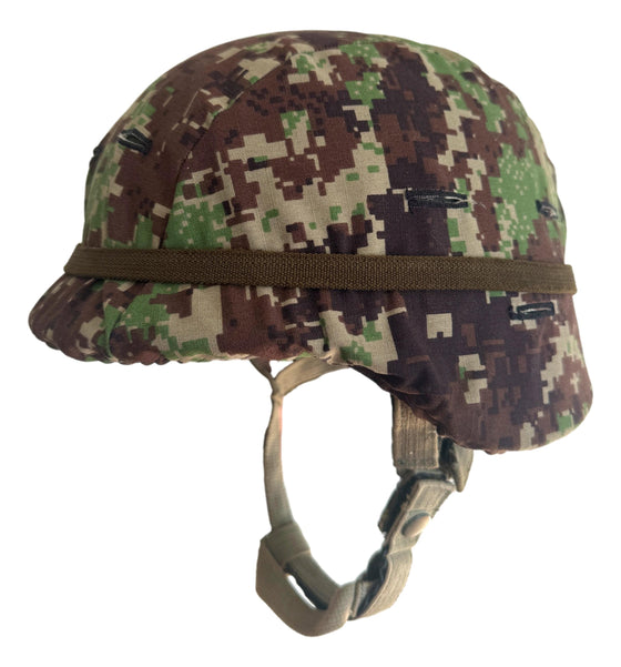 Mike's Militaria Hand-Made  Camouflage Helmet Cover