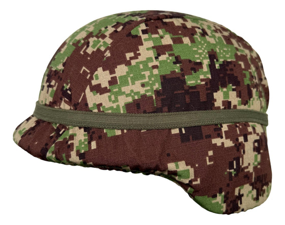 Mike's Militaria Afghan National Army Hyperstealth Woodland Camo Helmet Cover