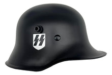  German Allgemeine SS M18 Steel Helmet with Decals- Reproduction