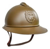 WW1 Belgian M15 Adrian Helmet- Brown- Repro