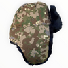 Mike's Militaria German Multitarn Camo Ushanka Winter Fur Hat