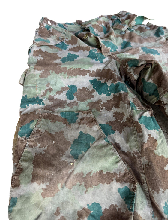 East German Blumentarn Camo Combat Trousers. Size 2, 34"x30"