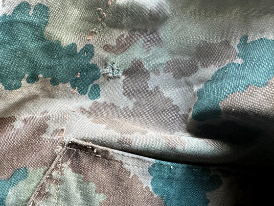 East German Blumentarn Camo Combat Trousers. Size 2, 34"x30"
