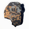Mike's Militaria WW2 German Planetree 3/4 Autumn Camo Ushanka Winter Fur Hat