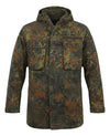 German Flecktarn Camo Parka- Used