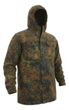 German Flecktarn Camo Parka- Used