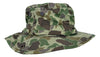 WW2 USMC "Frogskin" Green Camo Boonie Hat