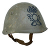 1950s Config. Italian M33 Helmet. Size 59 CM With Bersaglieri Stencil.