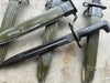 U.S. M1 Bayonets with Reproduction Scabbards from Reveille. Listing for ONE Bayonet