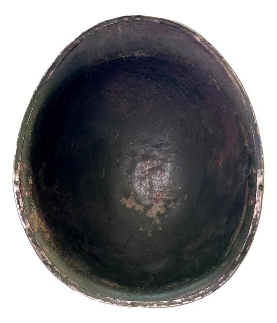 WW2 U.S. M1 Fixed Bail Front Seam Helmet Shell