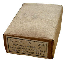  1960s Bulgarian 7.92x57mm Ammo. 15 Rd box