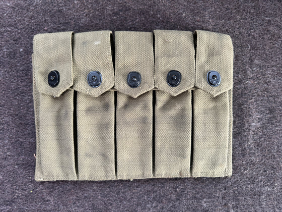 WW2 Thompson 5 Cell Mag Pouch from Reveille