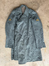 Swiss Wool Overcoat With Rank Insignia, Size 46" Chest-Used