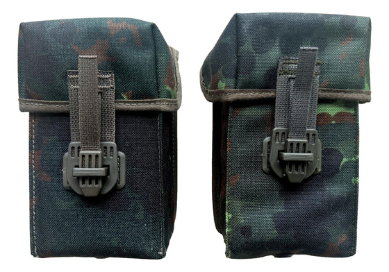 German Flecktarn H&K G3 Pouch- Unissued, Set of 2