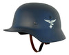 WW2 German M35 Double Decal Early Luftwaffe Helmet- Repro