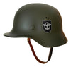 WW2 German M40 Double Decal Polizei Helmet