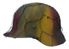WW2 German M40 Rough Texture Camo Helmet With Normandy Chicken Wire 57CM Liner.
