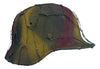 WW2 German M40 Rough Texture Camo Helmet With Normandy Chicken Wire 57CM Liner. #2