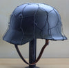 WW2 German M40 Helmet With Normandy Chicken Wire 58CM Liner. #1