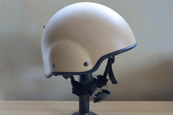 British Mk7 Kevlar Combat Helmet- Size Medium with Cover