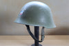 Yugoslavian M59/85 Helmet with Custom Croatian Stickers