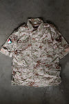 Kuwaiti Desert Camouflage Blouse with Rank Chevron. Size Small-Short