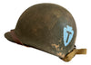WW2 U.S. 36th Infantry Division M1 Steel Helmet used in Reveille