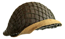  Early British MkIV "Turtle Shell" Helmet with Net