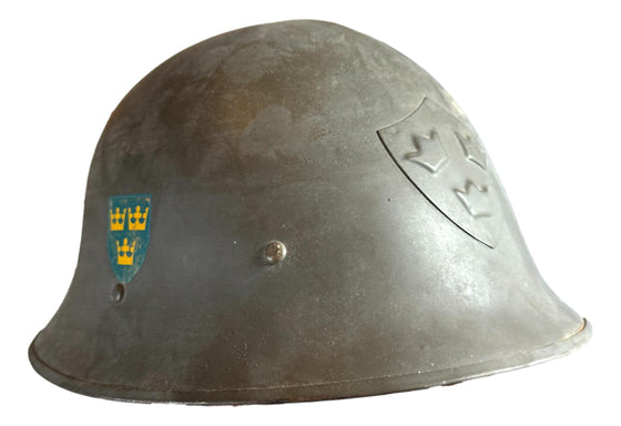 Swedish M23/18 Steel Helmet