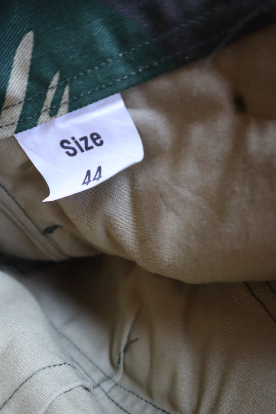Reproduction Rhodesian Brushstroke camo Shorts, Size 44" Waist
