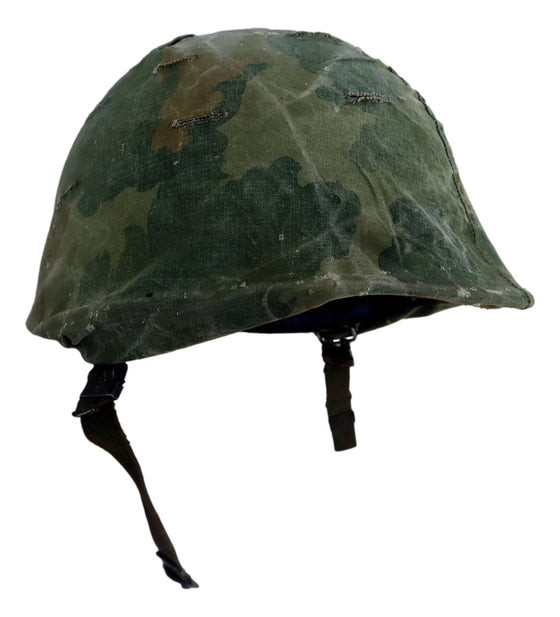 USMC Vietnam War M1 Helmet with Original Cover