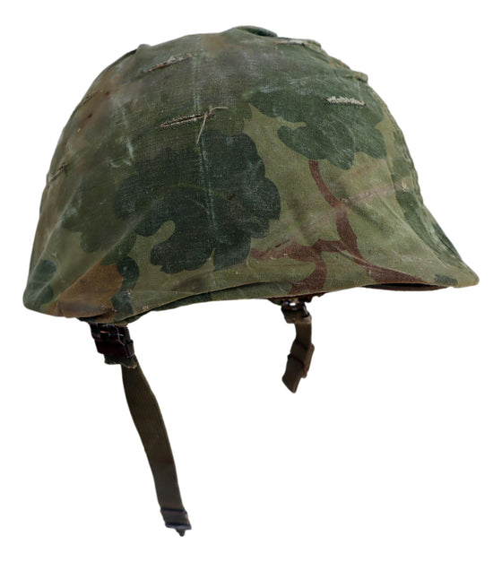 USMC Vietnam War M1 Helmet with Original Cover #4