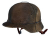 WW2 German M40 "Normandy" Rough Texture  Camo Helmet With Wire. Size 56CM