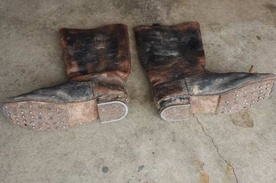 WW2 German Reproduction Jack Boots, Size 13, used in Reveille.