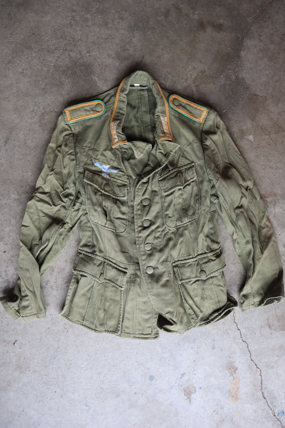 WW2 German Afrika Korps Staff Sergeant Blouse- Size 38" chest.