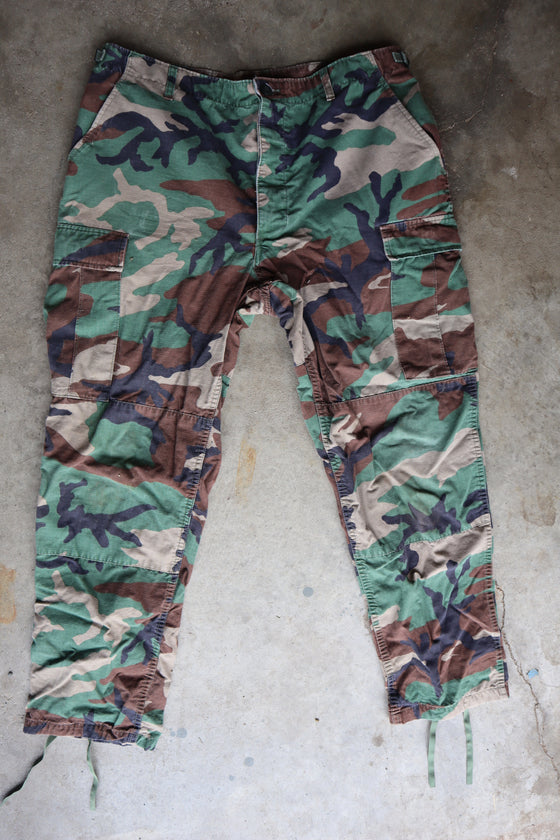 U.S. M81 Woodland BDU Pants, Size Large-Regular – Mike's Militaria