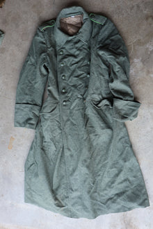  WW2 German M40 Greatcoat. Wool, used in Reveille
