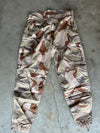 Swedish M90 Desert Camo Pants, Size 42" Waist, 32" Inseam