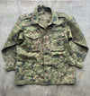 Japanese "Flecktarn" or "Jitei" Camo Field Shirt with Rank- Small-Short